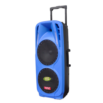 Double 10′′ Inch Professional DJ Speaker with Bt Microphone F73